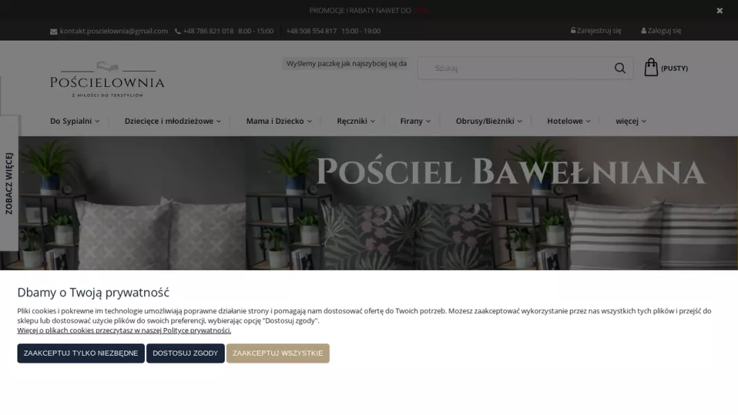 Sklep z pościelą Ostrów Wielkopolski | Pościelownia