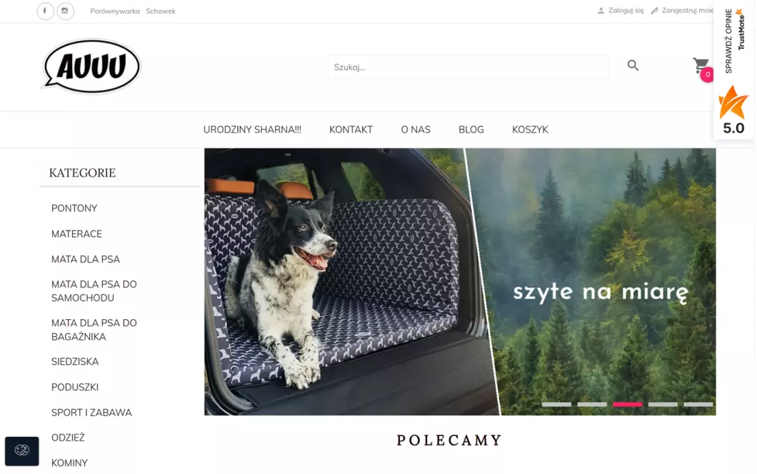 Akcesoria dla psów - AUUU.pl