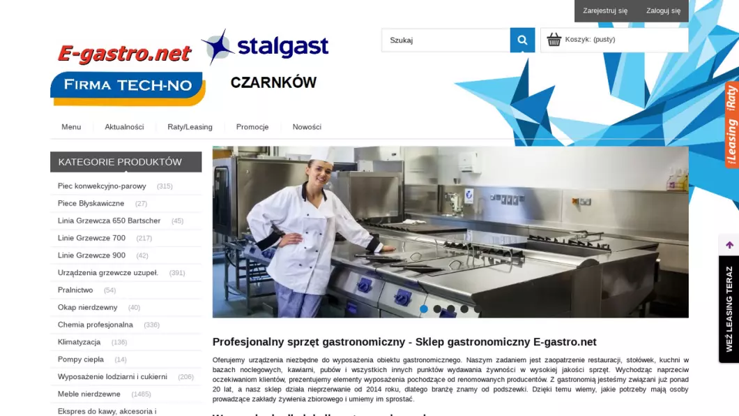 Sklep gastronomiczny E-gastro.net
